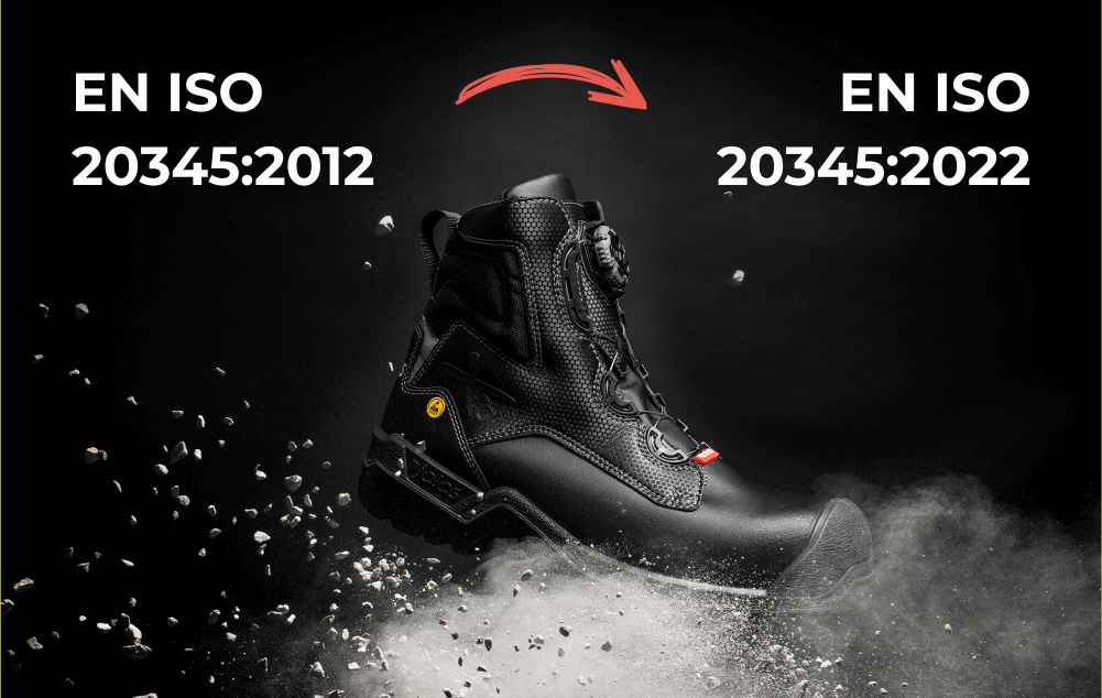 Nová norma EN 20345:2022 pre bezpečnostnú obuv