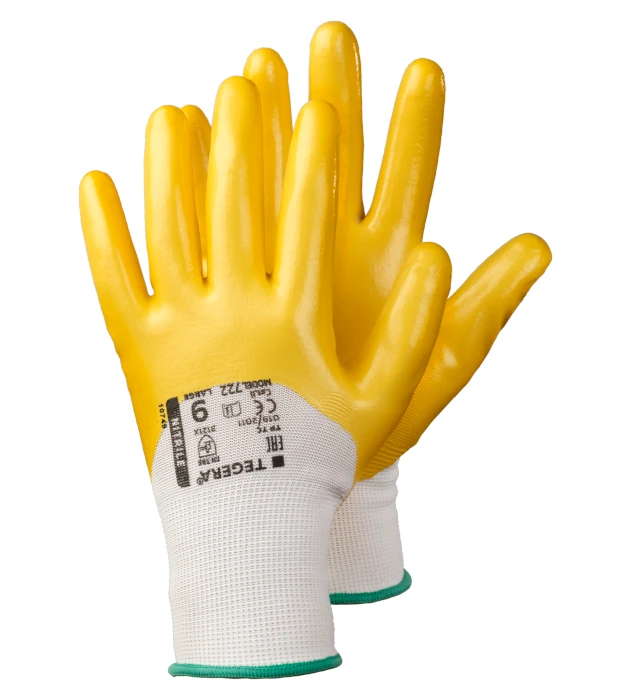 Máčané pracovné rukavice Tegera