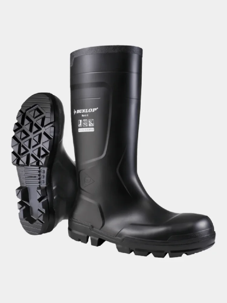 Dunlop Protomastor Work-It S5, bezpečnostné gumáky, čierne