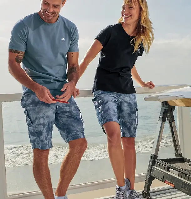 Short work pants