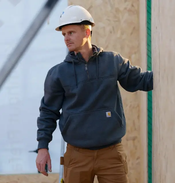 April tips for great work sweatshirts: Say goodbye to winter jackets