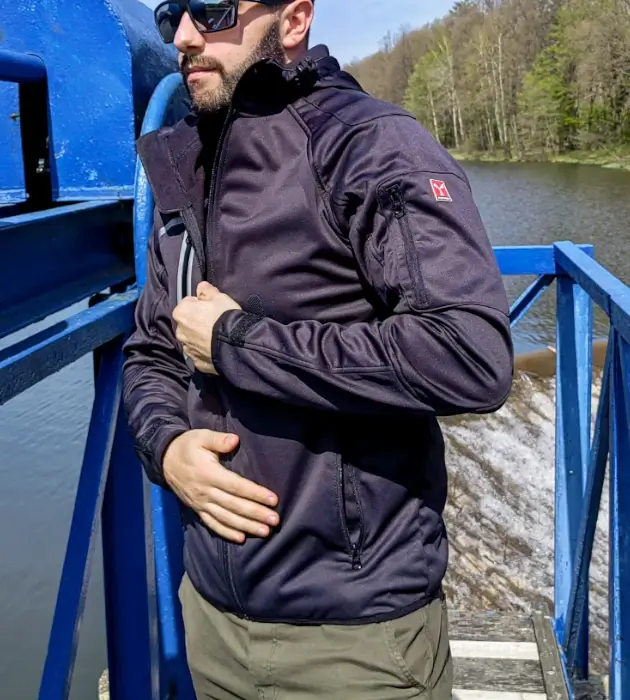 Softshellová pracovná bunda Payper Extreme, čierna