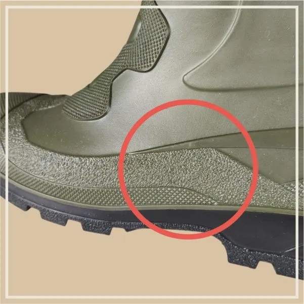 Insulated boots Spirale Tefal, material