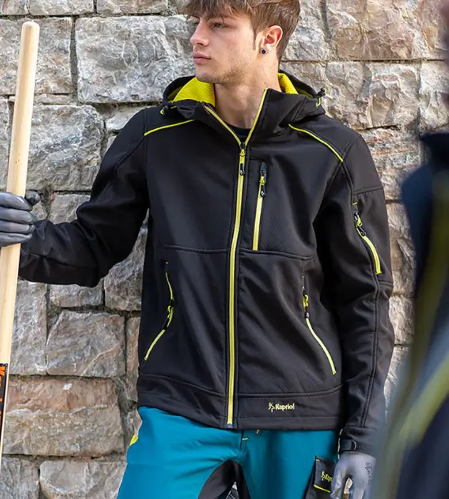 Kapriol Dynamic Softshell Jacket, black