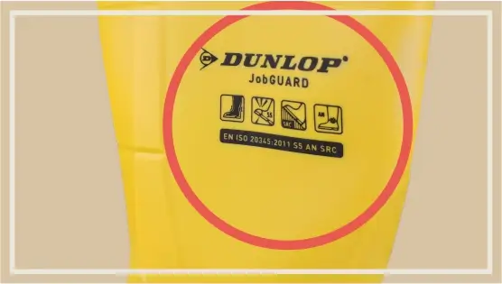 Pracovné gumáky Dunlop Acifort S5 žlté, esd norma