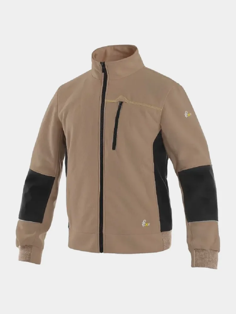 CXS TEXAS Fleece Hoodie, beige