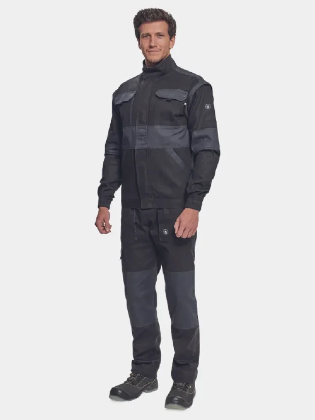 Arbeitsbluse 2v1 Cerva Max Neo, schwarz