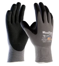 Pracovné rukavice ATG MaxiFlex® Ultimate™ 42-844, polomáčané, s terčíkmi