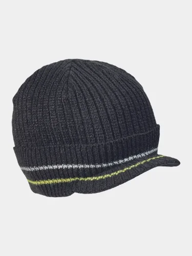 Winter beanie Cerva KNOXFIELD WINTER, black-yellow