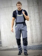 Ardon 4Xstretch®, montérky na traky, sivé