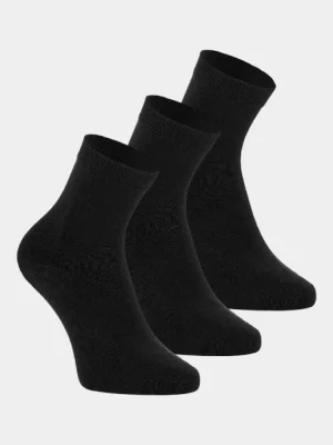Ponožky VM COTTON, čierne, sada 3 páry