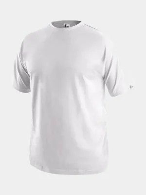 Tričko CXS DANIEL, krátky rukáv, biele