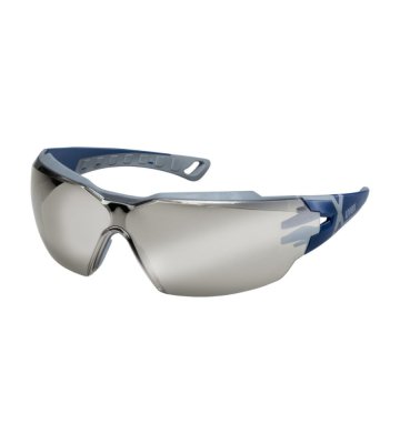 Safety glasses Uvex Pheos CX2, mirror, blue-grey