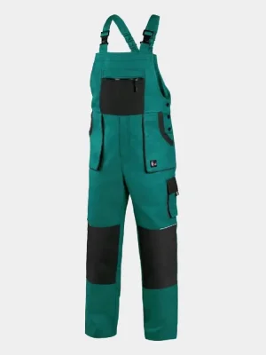 Latzhose CXS Luxy Robin, 100% Baumwolle, grün