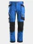 Stretch Trousers with Holster Pockets, Snickers AllroundWork 6241, blue