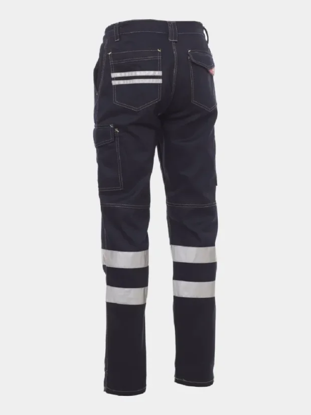 Bavlnené montérky Payper Worker Reflex, navy