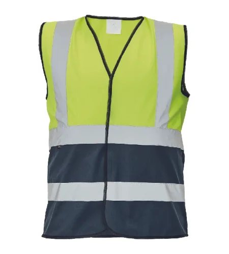 Reflective vest Cerva LYNX DUO, yellow-navy