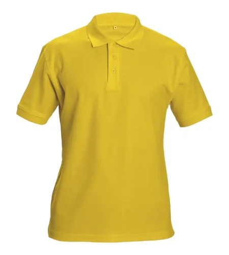 Polo shirt Cerva Dhanu, short sleeve, yellow