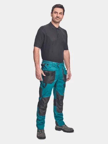 Work trousers Cerva Dayboro, petrol