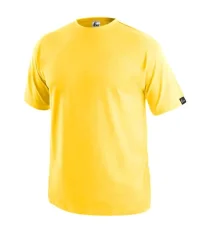 Tričko CXS DANIEL, krátky rukáv, žlté