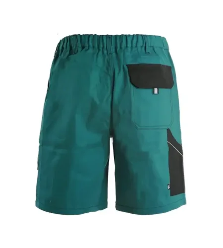 Work shorts CXS Luxy Tomas, 100% cotton, green