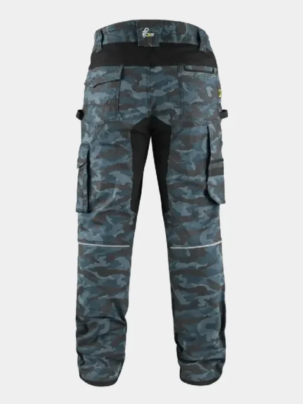 Montérky CXS Stretch, camo