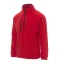 Men's sweatshirt with half zip Payper Dolomiti+, red