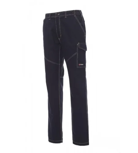 Cotton trousers Payper Worker Summer, navy