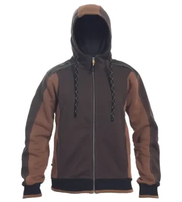 Hoodie Cerva Dayboro, brown