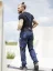 Ardon 4Xstretch®, bib overalls, navy