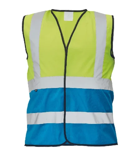 Reflective vest Cerva LYNX DUO, yellow-royal