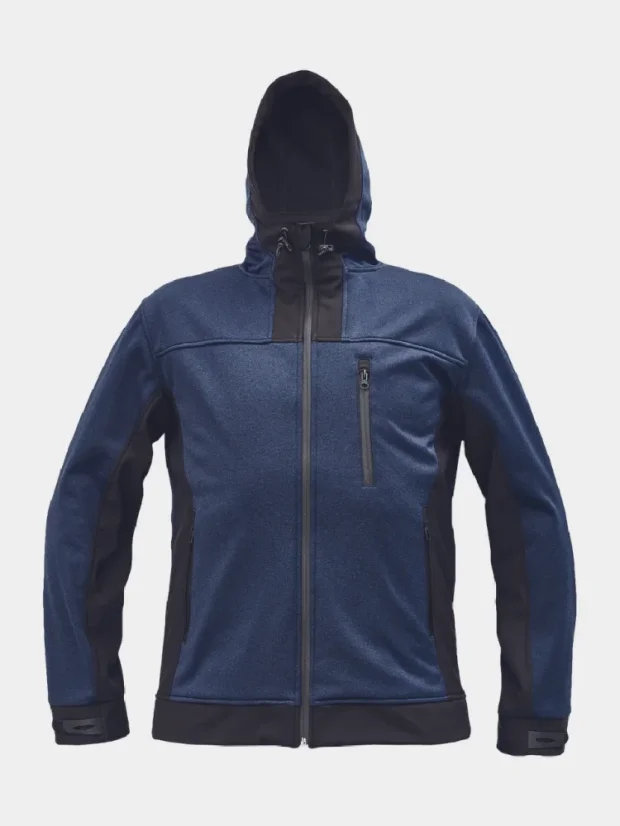 Softshell work jacket Cerva Huyer, navy