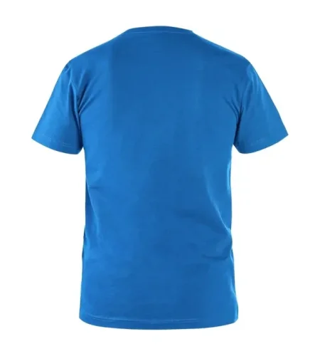 T-shirt CXS NOLAN, short sleeve, azure