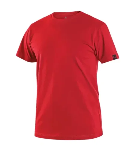 T-shirt CXS NOLAN, short sleeve, red