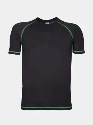 Functional t-shirt Ardon TRIP, black-green, short sleeve