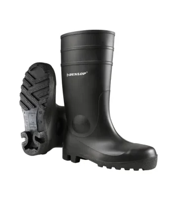 Dunlop rubber steel toe boots best sale