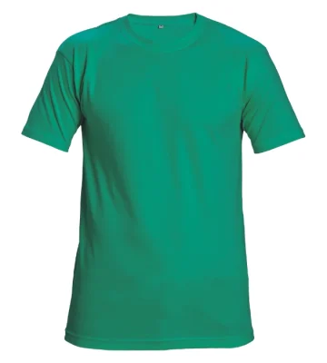 T-shirt Cerva TEESTA, short sleeve, 100% cotton, green