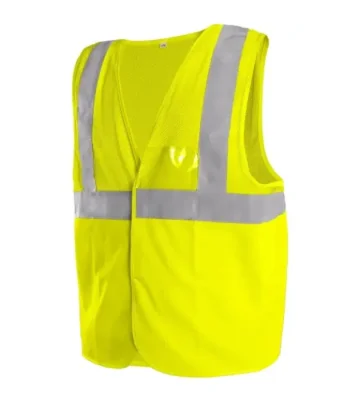 Reflective mesh vest CXS Dorset, yellow