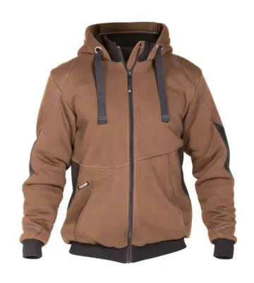 Sweatshirt Jacket Dassy Pulse, brown (Sale size M, XL)