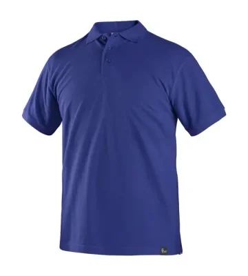 Polo shirt CXS MICHAEL, short sleeve, blue