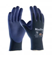 ATG máčané rukavice MaxiFlex® Elite™ 34-274, polomáčané