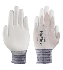 Pletené rukavice Ansell 11-600 HyFlex, polyamid, PU