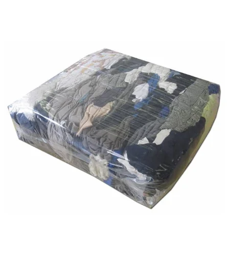 Cotton rags, mix, 10 kg package