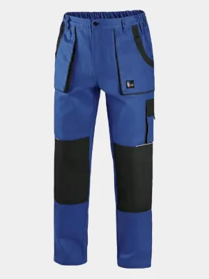 Arbeitshose CXS Luxy Josef, 100% Baumwolle, blau-schwarz