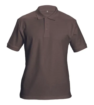 Polo shirt Cerva Dhanu, short sleeve, maroon