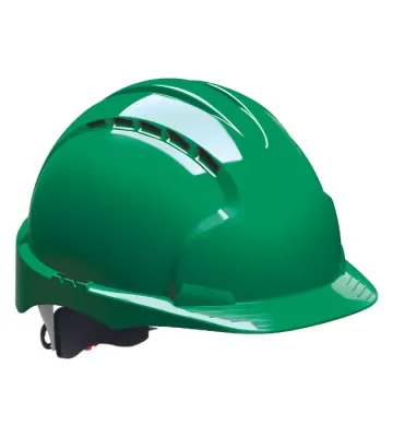 Safety helmet JSP EVO 3, wheel, ventilated, green