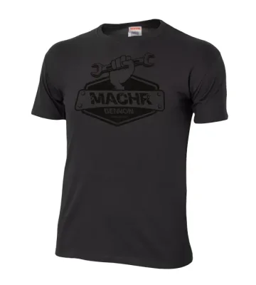 T-shirt Bennon Machr Tool, gray