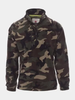 Pánská mikina s půlzipem Payper Dolomiti+, camo