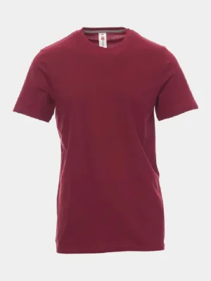 T-shirt with short sleeves Payper Sunset, bordo