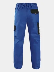 Arbeitshose CXS Luxy Josef, 100% Baumwolle, blau-schwarz